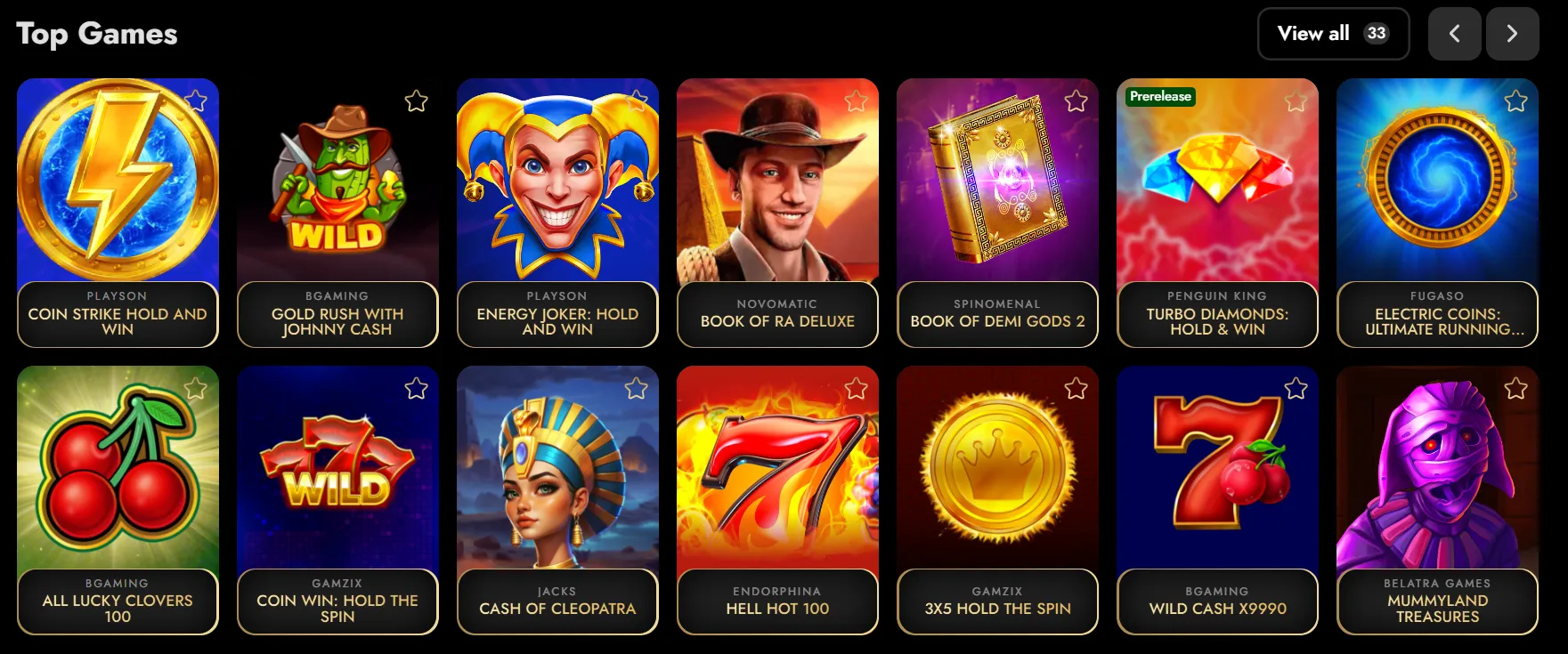 Oscarspin Denmark